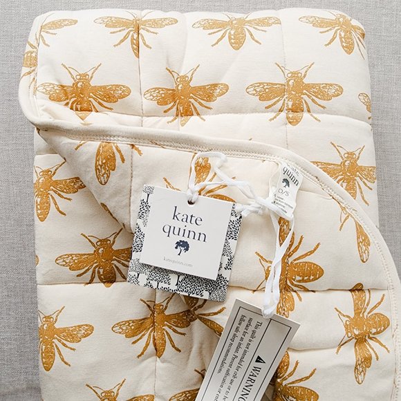 kate quinn Accessories Kate Quinn Quilt Honey Bee Bamboo New Poshmark